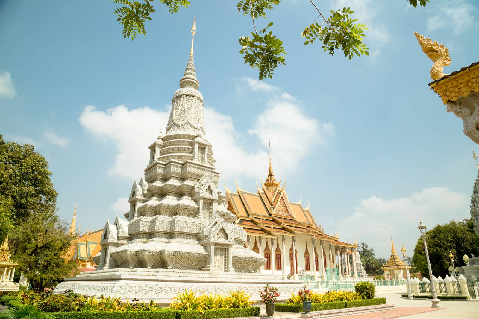 Silver Pagoda in Phnom Penh,Cambodia