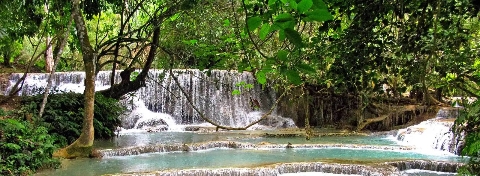 Kuang Si Falls in Luang Prabang