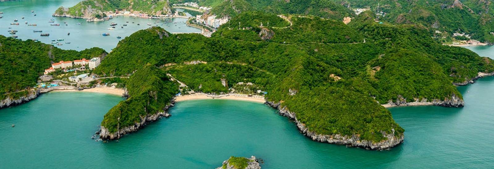 Tuan Chau Island in Halong Bay