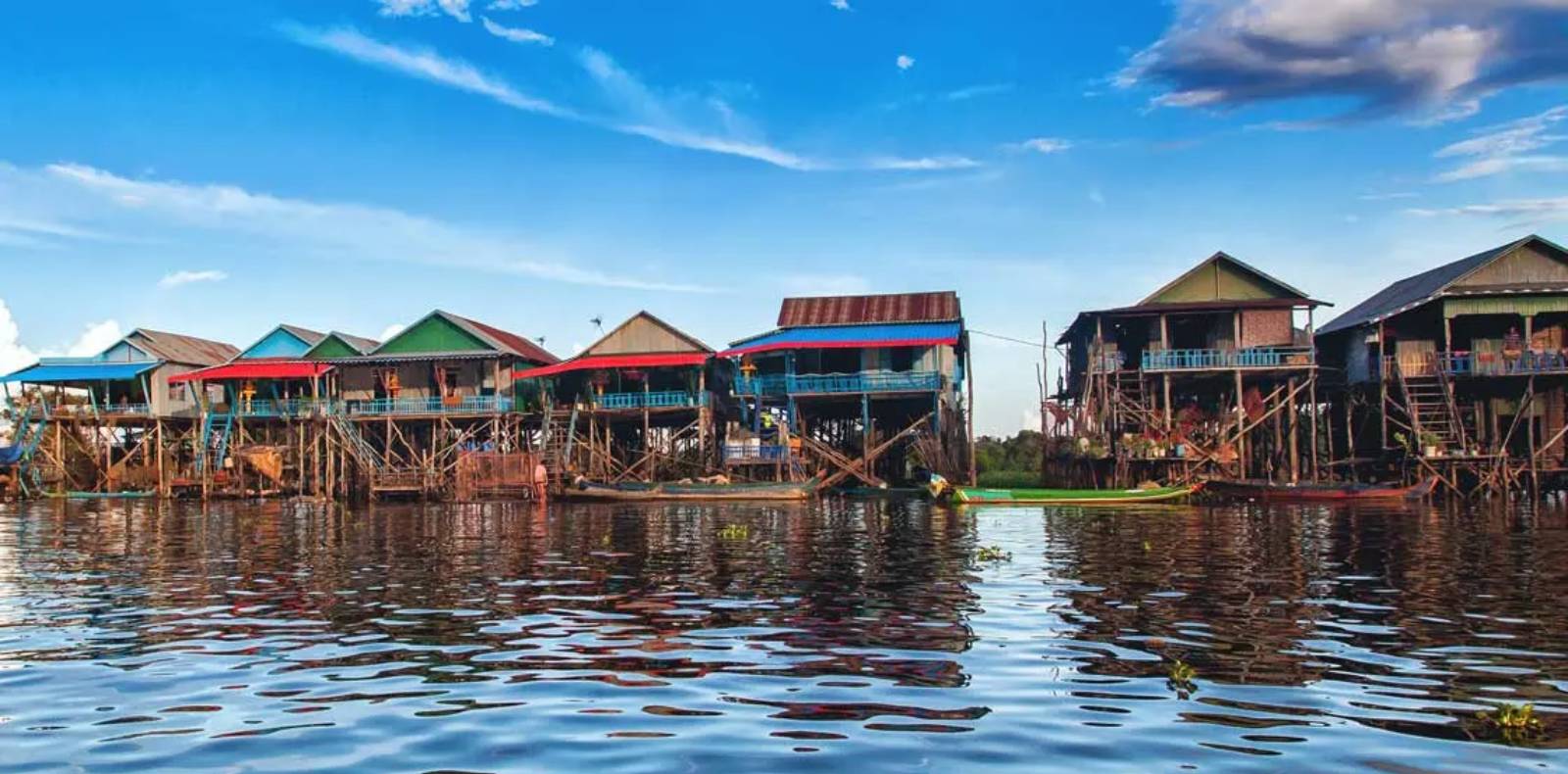 Tonle Sap Lake in Cambodia