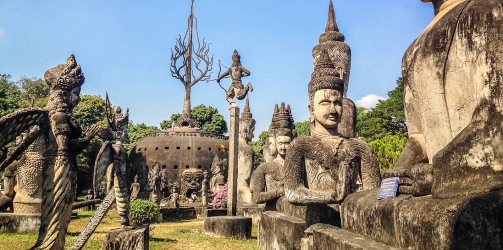 Buddha Park in Vientiane, Laos