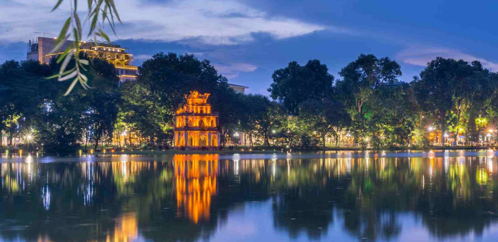 Hoan Kiem Lake Hanoi, Vietnam